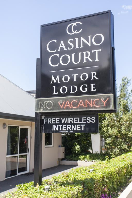 Casino Court Motor Lodge Christchurch Buitenkant foto